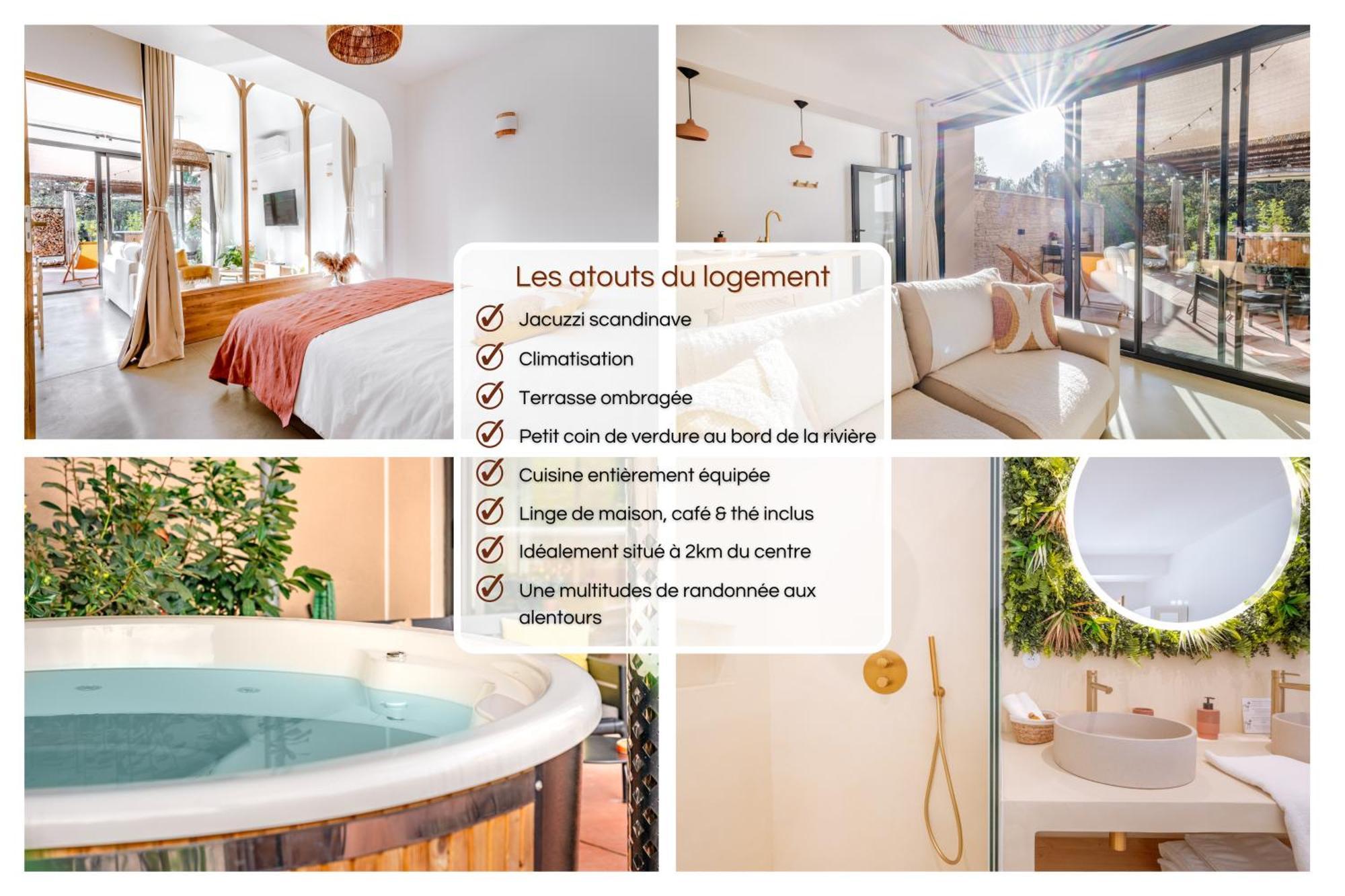 Hermes - Appartement Avec Jacuzzi Scandinave Nyons Dış mekan fotoğraf